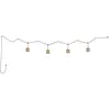 Image de BOVER lampe à suspension pour extérieur NANS CATENARY S/16/4L OUTDOOR (Brun avec des touches de beige et de gris clair - Acier inoxydable, aluminium, polycarbonate, fibre synthétique.)