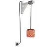 Image de BOVER lampe à suspension pour extérieur NANS S/16/H OUTDOOR (Rouge avec des touches d'orange et de beige - Acier inoxydable, aluminium, polycarbonate, fibre synthétique.)