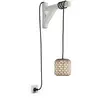 Image de BOVER lampe à suspension pour extérieur NANS S/16/H OUTDOOR (Beige avec des touches de bleu clair et de gris clair. - Acier inoxydable, aluminium, polycarbonate, fibre synthétique.)