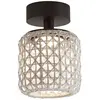 Image de BOVER lampe de plafond pour extérieur NANS PF/16 OUTDOOR (Beige avec des touches de bleu clair et de gris clair. - Acier inoxydable, aluminium, polycarbonate, fibre synthétique.)