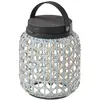 Image de BOVER lampe de table NANS M/21/R (Beige avec des touches de bleu clair et de gris clair. - Acier inoxydable, aluminium, polycarbonate, fibre synthétique.)