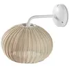 Image de BOVER lampe murale pour extérieur GAROTA A/01 OUTDOOR (Blanc ivoire - Aluminium, acier inoxydable, polyéthylène, fibre synthétique)