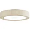 Image de BOVER lampe de plafond URBAN PF/90 (Ruban crème translucide, LED à intensité variable Triac intégrée - Fer, polycarbonate, ruban.)