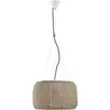 Image de BOVER lampe à suspension pour extérieur FORA S (Beige clair, ampoules non incluses - Aluminium, acier inoxydable, polyéthylène, fibre synthétique)