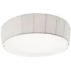 Image de BOVER lampe de plafond PLAFONET 60 (Ruban blanc translucide, Triac LED intégré à intensité variable - Fer, laiton, verre, ruban.)