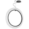 Image de BOVER lampe à suspension RODA S/120/V (Ruban blanc translucide, dimmable 1-10 V - Aluminium, acier, ruban)
