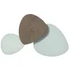Image de BOVER lampe murale TRIA SET 3 (Blanc satiné et chêne naturel - Chêne avec finition bois, aluminium)