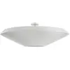 Image de BOVER lampe de plafond SIAM 150 (Ruban blanc translucide, petite structure - Fer, acier inoxydable, méthacrylate, ruban.)