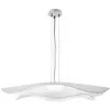 Image de BOVER lampe à suspension MEDITERRÀNIA S/105.2 (Ruban blanc translucide - Fer, aluminium, polycarbonate, ruban)