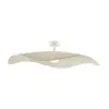 Image de BOVER lampe de plafond MEDITERRÀNIA PF/105 (Ruban crème translucide - Fer, aluminium, polycarbonate, ruban)
