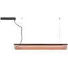 Image de BOVER lampe à suspension pour extérieur NANS BALIS S/140 OUTDOOR (Rouge avec des touches d'orange et de beige - Acier inoxydable, aluminium, polycarbonate, fibre synthétique.)