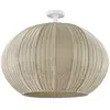 Image de BOVER lampe de plafond pour extérieur GAROTA PF/02 OUTDOOR (Blanc ivoire, dimmable Triac - Aluminium, acier inoxydable, polyéthylène, fibre synthétique)