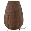 Image de BOVER lampadaire extérieur AMPHORA 02 (Rotin marron, LED à intensité variable - Aluminium, polyéthylène, fibre synthétique)