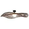 Image de BOVER lampe de plafond pour extérieur MEDITERRÀNIA PF/105 OUTDOOR (Marron - Acier inoxydable, aluminium, fibre synthétique de polyéthylène, polycarbonate)