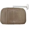 Image de BOVER lampe murale pour extérieur FORA A (Beige clair, dimmable Triac - Aluminium, acier inoxydable, polyéthylène, fibre synthétique)