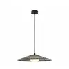 Image de BOVER lampe à suspension pour extérieur NANS S/55 OUTDOOR (Brun avec des touches de beige et de gris clair - Acier inoxydable, aluminium, polycarbonate, fibre synthétique.)