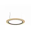 Image de BOVER lampe à suspension RODA S/120 (Ruban blanc translucide, dimmable 1-10V, pilote à distance - Aluminium, acier, ruban)