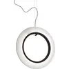 Image de BOVER lampe à suspension RODA S/90/V (Ruban blanc translucide, dimmable Triac, pilote à distance - Aluminium, acier, ruban)