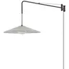 Image de BOVER lampe murale pour extérieur NANS 55 A/98 OUTDOOR (Beige avec des touches de bleu clair et de gris clair. - Acier inoxydable, aluminium, polycarbonate, fibre synthétique.)