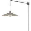 Image de BOVER lampe murale NANS 55 A/98 (Brun avec des touches de beige et de gris clair - Acier inoxydable, aluminium, polycarbonate, fibre synthétique.)