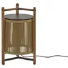 Image de BOVER lampadaire pour extérieur KANDO P/76 OUTDOOR (Corde couleur sable - Aluminium, bois de teck, corde nautique, polycarbonate.)