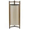 Image de BOVER lampadaire KANDO P/111/R (Ruban cr - Aluminium, bois de teck, ruban, polycarbonate.)