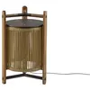 Image de BOVER lampe de table KANDO M/40 (Corde couleur sable - Aluminium, bois de teck, ruban, polycarbonate.)