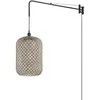 Image de BOVER lampe murale NANS 31.2 A/98 (Brun avec des touches de beige et de gris clair - Acier inoxydable, aluminium, polycarbonate, fibre synthétique.)