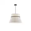 Image de BOVER lampe à suspension FOLIE S/60 (Ruban crème translucide - Acier, polycarbonate, ruban)