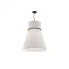 Image de BOVER lampe à suspension FOLIE S/70 (Ruban blanc translucide - Acier, polycarbonate, ruban)