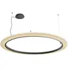 Image de BOVER lampe à suspension RODA S/200 (Ruban crème translucide, dimmable Dali - Aluminium, acier, ruban)
