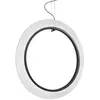 Image de BOVER lampe à suspension RODA S/120/V (Ruban blanc translucide, dimmable Dali, pilote à distance - Aluminium, acier, ruban)