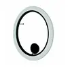 Image de BOVER lampe murale ou lampe de plafond RODA PF/150 (Ruban blanc translucide, dimmable Dali - Aluminium, acier, ruban)