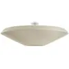 Image de BOVER lampe de plafond SIAM 150 (Ruban crème translucide, petite structure - Fer, acier inoxydable, méthacrylate, ruban.)