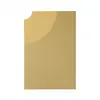 Image de BOVER élément modulaire ARID TILES (Ocre jaune, module gauche - Aluminium)