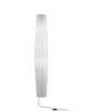 Image de BOVER lampe à suspension MAXI S/01 (Ruban blanc translucide, pose par le bas - Fer, laiton, ruban.)