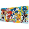 Image de Tapis de souris - Sonic The Hedgehog - XL - Surface imperméable - Base en caoutchouc - 80x35 cm