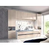 Image de Lit gigogne avec pont de lit SELENA - 90 x 190 cm - Coloris : chêne et blanc
