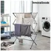 Image de Innovagoods Étendoir À Linge Vertical Métallique Pliable Et Extensible Avec 3 Niveaux