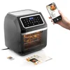 Image de Friteuse À Air Innovagoods Fryinn Pro Max 12000 Noir 1800 W 12 L Acier Inoxydable