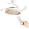 Image de Ventilateur Plafonnier Innovagoods Woteez 72w Avec Télécommande Et Lumière Led