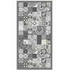 Image de Tapis Vinyle Panorama Carreaux Ciments Cuisine Gris 80x150 cm - Tapis pour Cuisine Bureau et Salon en PVC