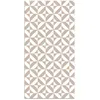Image de Tapis Vinyle Panorama Géométrie Rose 140x200 cm - Tapis pour Cuisine Bureau et Salon en PVC