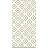 Image de Tapis Vinyle Panorama Carrés Vert Pastel 140x200 cm - Tapis pour Cuisine Bureau et Salon en PVC