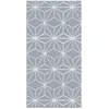 Image de Tapis Vinyle Panorama Lignes dÉtoiles Bleus 60x110 cm - Tapis pour Cuisine Bureau et Salon en PVC