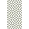 Image de Tapis Vinyle Panorama Géométrie Verte 40x80 cm - Tapis pour Cuisine Bureau et Salon en PVC