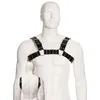 Image de Harnais - Body Leather Black Bull Dog - Cuir - Noir - Pour chien