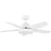 Image de Ventilateur Plafonnier Orbegozo 6 Vitesses Led Blanc / Noir
