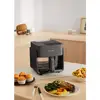 Image de Air Fryer Studio Crystal - Friteuse À Air En Verre 4,2 L Avec Cuiseur Vapeur En Option