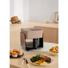 Image de Air Fryer Studio Crystal - Friteuse À Air En Verre 4,2 L Avec Cuiseur Vapeur En Option